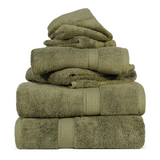 Egyptian Cotton 6-piece towel set – Plush & Heavyweight