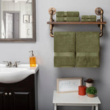 Madison Egyptian Cotton Plush Heavyweight 6 Piece Towel Set