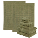 8-Piece Signature Plush Bath Bundle
