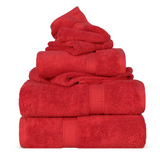 Egyptian Cotton 6-piece towel set – Plush & Heavyweight