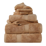 Egyptian Cotton 6-piece towel set – Plush & Heavyweight