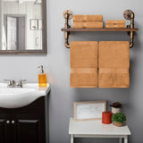 Madison Egyptian Cotton Plush Heavyweight 6 Piece Towel Set