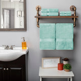 Madison Egyptian Cotton Plush Heavyweight 6 Piece Towel Set