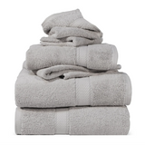 Egyptian Cotton 6-piece towel set – Plush & Heavyweight