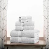 Madison Egyptian Cotton Plush Heavyweight 6 Piece Towel Set