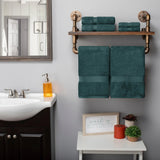 Madison Egyptian Cotton Plush Heavyweight 6 Piece Towel Set