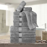 9-Piece Egyptian Cotton Plush Towel Set - Madison