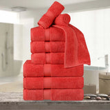 9-Piece Egyptian Cotton Plush Towel Set - Madison