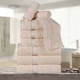 9-Piece Egyptian Cotton Plush Towel Set - Madison