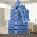 9-Piece Egyptian Cotton Plush Towel Set - Madison