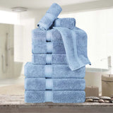 9-Piece Egyptian Cotton Plush Towel Set - Madison