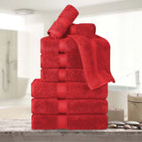 9-Piece Egyptian Cotton Plush Towel Set - Madison