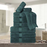 9-Piece Egyptian Cotton Plush Towel Set - Madison