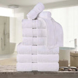 9-Piece Egyptian Cotton Plush Towel Set - Madison