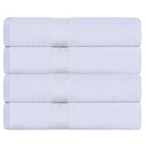 Hotel Turkish Cotton Plush Bath Towel Set 4-Piece