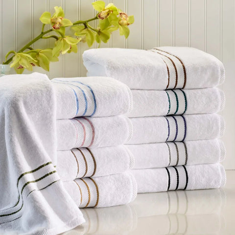 Hotel Turkish Cotton Plush Towel Set 8 Piece
