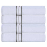 Hotel Turkish Cotton Plush Bath Towel Set 4-Piece