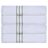 Hotel Turkish Cotton Plush Bath Towel Set 4-Piece
