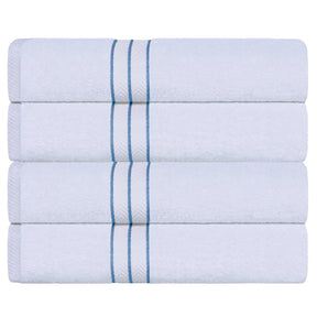Ultra-Plush Turkish Cotton Super Absorbent Solid Bath Towel Set of 4