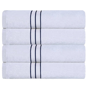 Ultra-Plush Turkish Cotton Super Absorbent Solid Bath Towel Set of 4