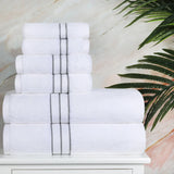 Hotel Turkish Cotton Plush Towel Set 6 Piece