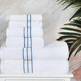 Hotel Turkish Cotton Plush Towel Set 6 Piece