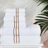 Hotel Turkish Cotton Plush Towel Set 6 Piece