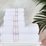 Hotel Turkish Cotton Plush Towel Set 6 Piece