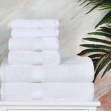 Hotel Turkish Cotton Plush Towel Set 6 Piece