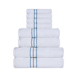 Hotel Turkish Cotton Plush Towel Set 8 Piece