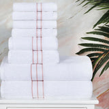 Hotel Turkish Cotton Plush Towel Set 8 Piece