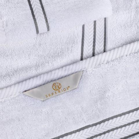 Hotel Turkish Cotton Plush Bath Towel Set 4-Piece