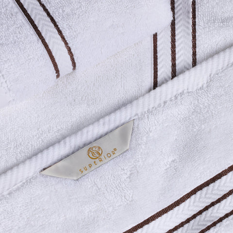 Hotel Turkish Cotton Plush Bath Towel Set 4-Piece