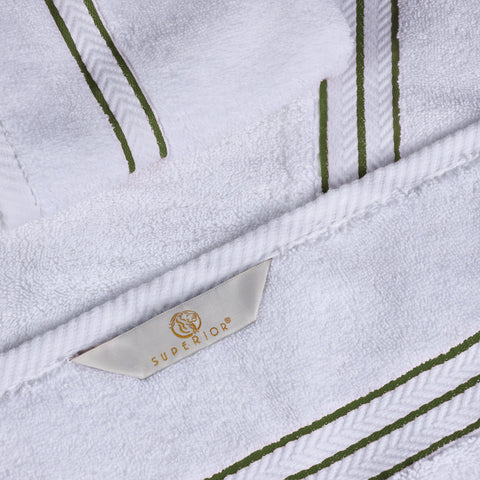 Hotel Turkish Cotton Plush Bath Towel Set 4-Piece