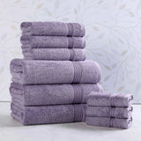 Heritage Egyptian Cotton Plush Absorbent Luxury 9 Piece Towel Set