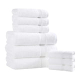 Heritage Egyptian Cotton Plush Absorbent Luxury 9 Piece Towel Set