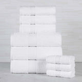 Oregon Organic Cotton Medium Weight Solid 9-Piece Towel Set