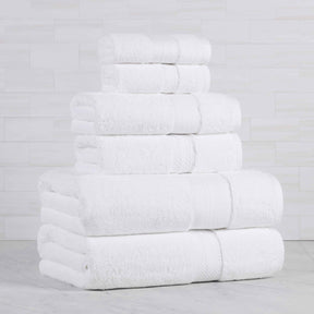 6-Piece Plush Turkish Cotton Towel Bundle