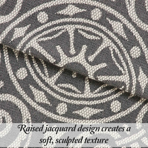 Lightweight Cotton Blend Bedspread Sets Adalie Medallion Jacquard