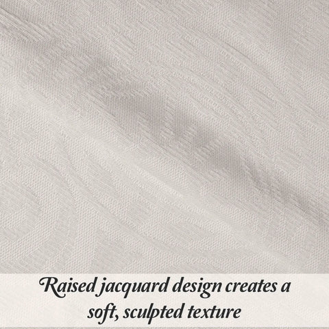 Lightweight Cotton Blend Bedspread Sets Adalie Medallion Jacquard