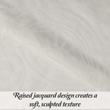 Kymbal Cotton Blend Woven Medallion Jacquard Bedspread Set