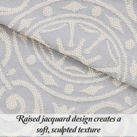 Lightweight Cotton Blend Bedspread Sets Adalie Medallion Jacquard