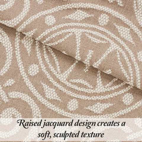 Lightweight Cotton Blend Bedspread Sets Adalie Medallion Jacquard