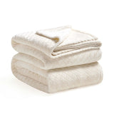 Flannel Fleece Blanket – Alaska Diamond Quilted - Warm and Plush