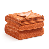 Flannel Fleece Blanket – Alaska Diamond Quilted - Warm and Plush