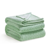 Flannel Fleece Blanket – Alaska Diamond Quilted - Warm and Plush