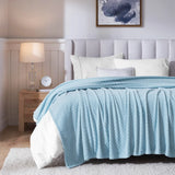 Flannel Fleece Blanket – Alaska Diamond Quilted - Warm and Plush