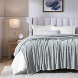 Flannel Fleece Blanket – Alaska Diamond Quilted - Warm and Plush