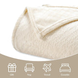 Flannel Fleece Blanket – Alaska Diamond Quilted - Warm and Plush