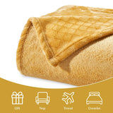 Flannel Fleece Blanket – Alaska Diamond Quilted - Warm and Plush